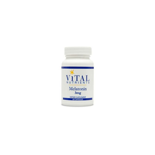Melatonin 3mg 60 caps by Vital Nutrients
