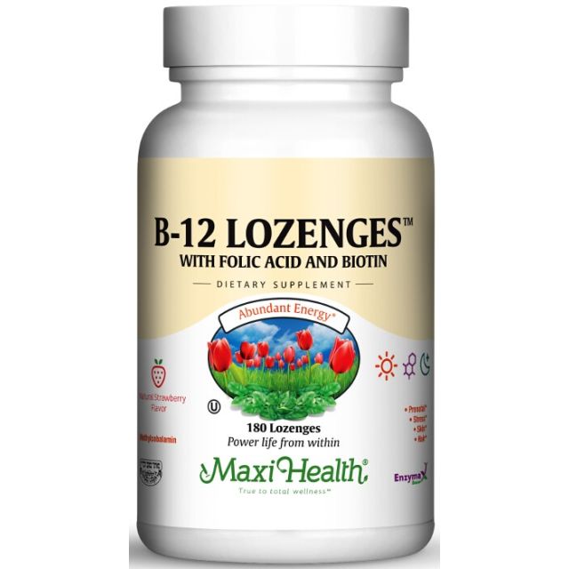 B-12 Lozenges 180 Lozenges  Maxi Health