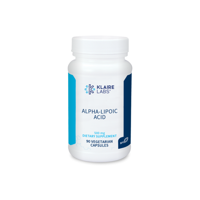 Klaire Labs Alpha-Lipoic Acid 500 mg