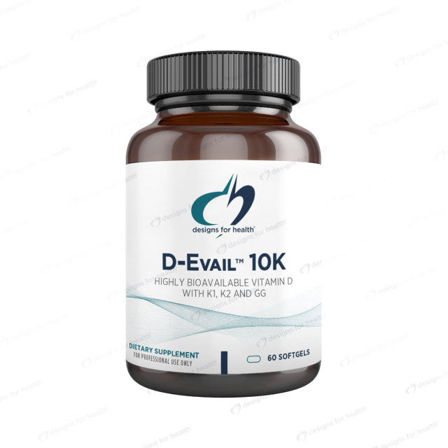 D Evail 10K 60 softgels Designs for Health