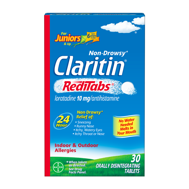 Claritin RediTabs for Juniors 24-Hour Allergy Relief 30 tabs