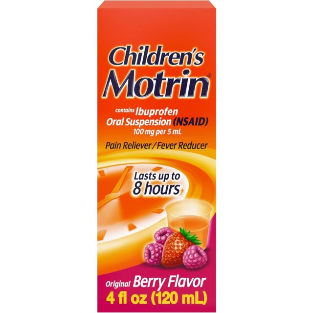 Motrin Children's Pain Reliever and Fever Reducer 4 fl oz