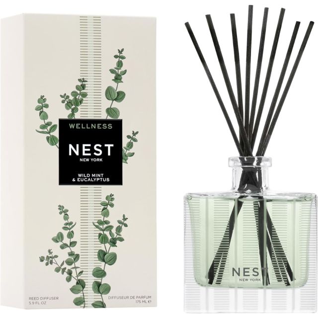 NEST New York Wild Mint & Eucalyptus Reed Diffuser