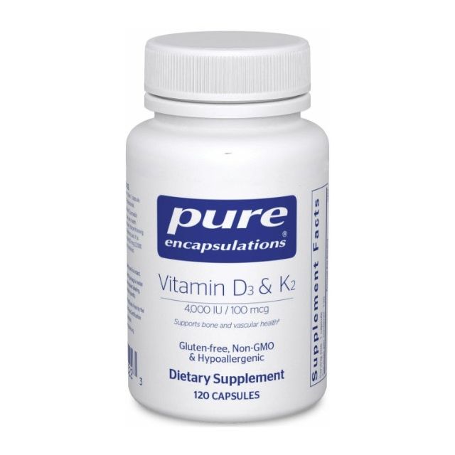 Pure Encapsulations  Vitamin D3 & K2