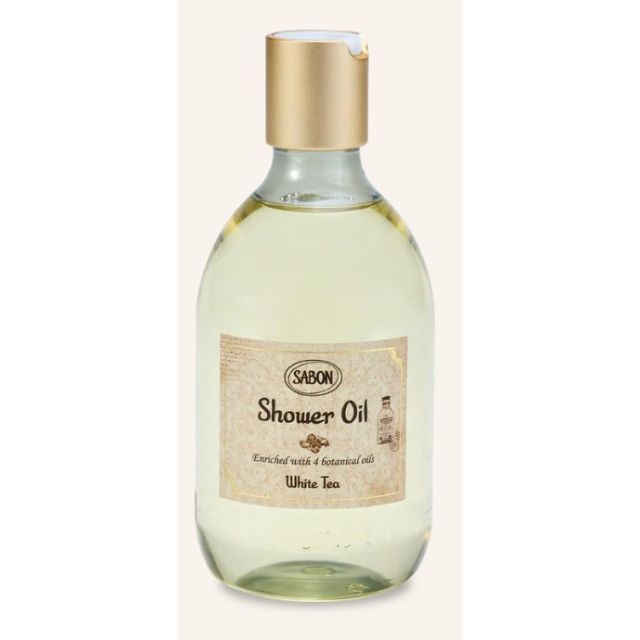 Sabon Shower Oil White Tea 300mL