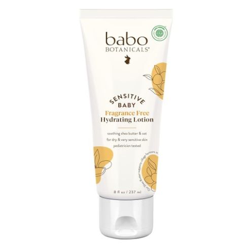 Babo Botanicals Sensitive Baby Fragrance-Free Daily Hydrating Baby Lotion