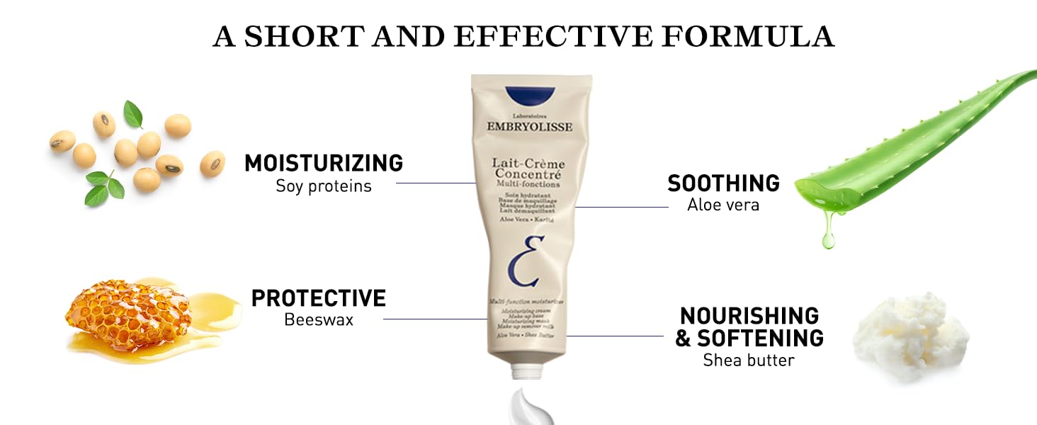 Embryolisse Lait-Crème Concentré, Multifunction Daily Moisturizer pure ingredients Embryolisse Lait-Crème Concentré, Multifunction Daily Moisturizer ingredients