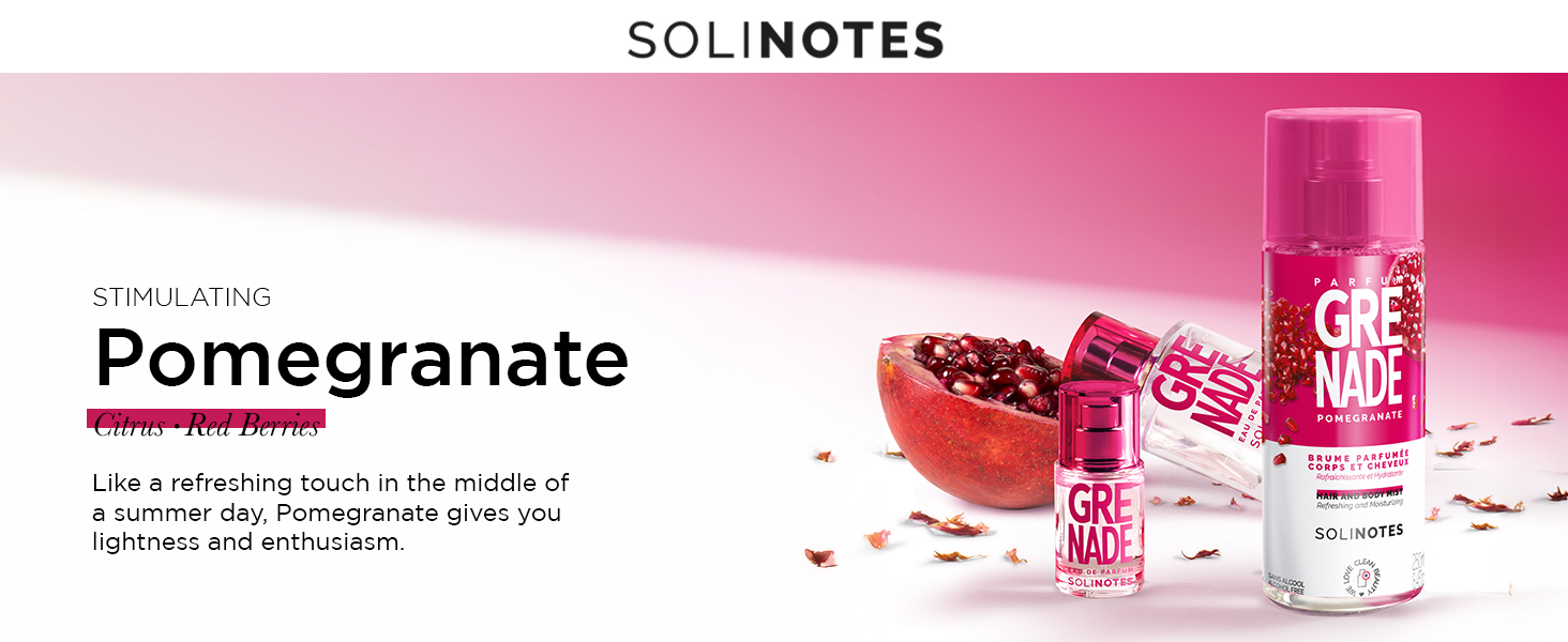 Solinotes Pomegranate Perfume Refreshing touch Solinotes Pomegranate Perfume Refreshing touch
